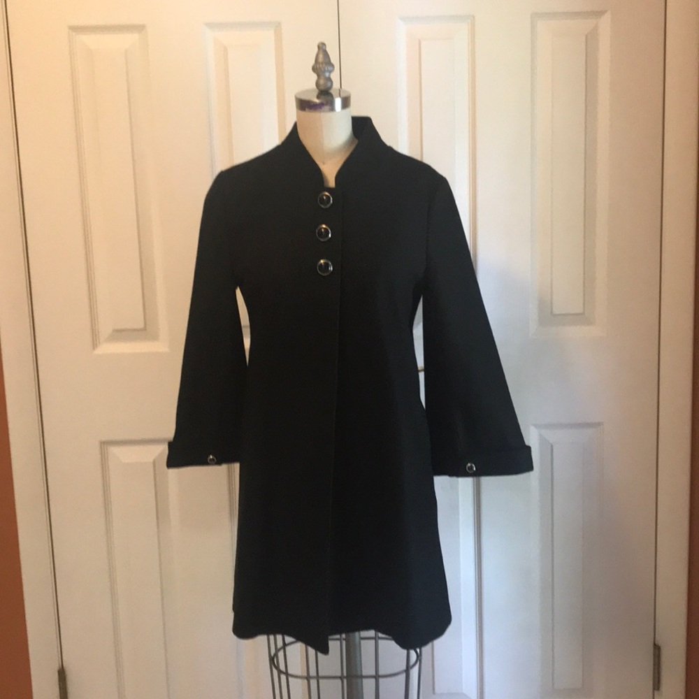 Like new Black Tulle coat
